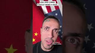 USA And China Finally Make A Deal