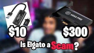 IS ELGATO A SCAM? (Elgato vs Cheap Capture Card)