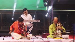 Prof. V. Kamakoti, Director, IIT Madras, engaged in a mesmerising violin performance during Saarang