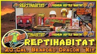 Zoo Med 20 Gallon ReptiHabitat™ Bearded Dragon Kit