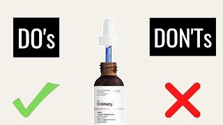 How To Use the Ordinary Buffet + Copper Peptides Serum