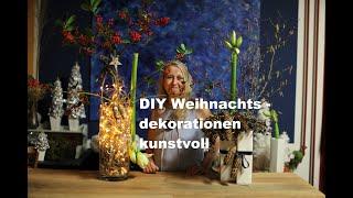 #diezürcherin #diy Weihnachtsdekorationen kunstvoll #floraldesign #floristik #dekoration #deutsch