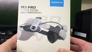 BOBOVR M3 Pro Battery Pack Head Strap Unboxing & Setup