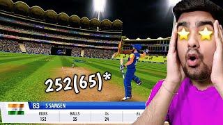 RECORD CHASE! SANJU SAMSON 252(65)* INDIA Vs SOUTH AFRICA T20 WCC3