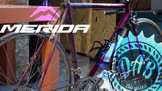 Bicycle of the garbage container to the streets -MERIDA ALBON TECH C3-