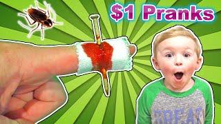 Top 5 Best $1 Pranks | DavidsTV