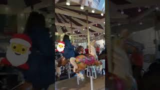 carousel santa#shorts #christmas #travel