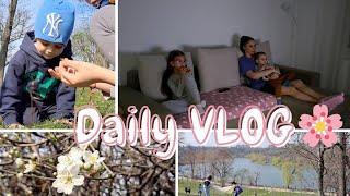 Daily Vlog | O zi minunata de primavara  | Paste cu branza dulce la cuptor