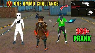 Ajjubhai 1 Bullet Challange In Lone Wolf  No Internet Prank - Garena Free Fire