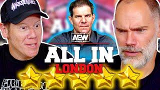 Reacting To Dave Meltzer's AEW All In London 2024 Star Ratings