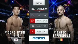 Dong Hyun Kim vs Tarec Saffiedine