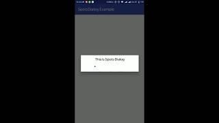 progress dialog alternative, spots dialog in android example