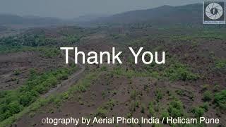Utilizing drone photography in India for real estate purposes.