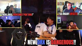 VALORANT Pros and Streamers react to DRX defeating fnatic!! UPSET??