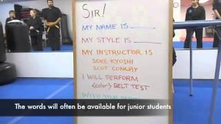 GQ Dojo Testing Protocol