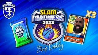 Mini BasketBall - Slam Hall! Step Daddy x3 In a Points Pack!