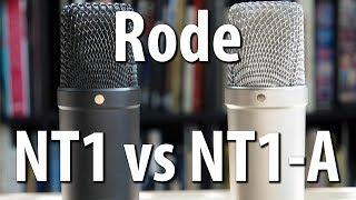 Rode NT1 vs Rode NT1-A - Ein kleiner Vergleich - Gemeinsamkeiten und Unterschiede