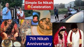 Nikah Anniversary Celebration ki Sub ko bula liya Husband ko Video call py Surprise diya