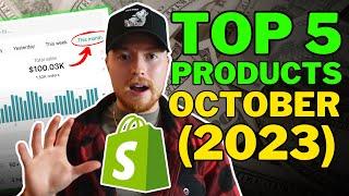 $100,000/Month Product Research LIVE | Top 5 Product Categories to Sell RIGHT NOW (October 2023)