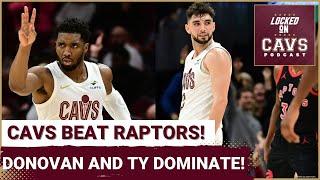 Cleveland Cavaliers win AGAIN over Toronto Raptors | Donovan Mitchell and Ty Jerome DOMINATE!