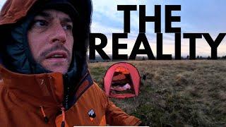 The REALITY of WILD CAMPING in NORTHUMBERLAND: CHALLENGING WEATHER | Hilleberg Nallo 2