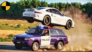 Police Chase Stunts Caught on Camera #1 in BeamNG.Drive