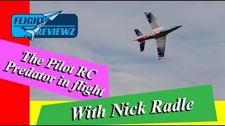 FlightReviewz Flight: Pilot RC Predator 2.2M Jet (Nick Radle)