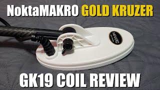 Metal Detecting:  Nokta Makro Gold Kruzer - GK19 Coil Review