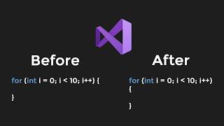Visual Studio Tip #9 - How to Format Code #Shorts
