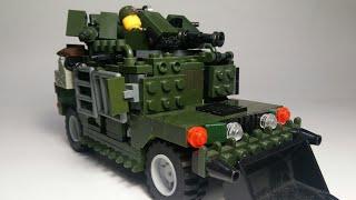 Зомби апокалипсис #3 Лего машина для уничтожения зомби. Lego car for the destruction of zombies