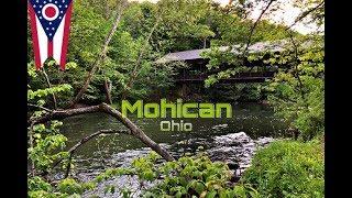 Fly Fishing the Mohican River! (CRAZY ending!)