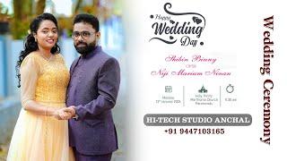 WEDDING CEREMONY OF SHIBIN  & NIJI | 13-01-2025 |  HI-TECH STUDIO ANCHAL