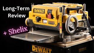 Dewalt 735 X planer Long Term 10 year Review Shelix Helical Spiral Cutterhead Woodworking Upgrade