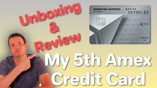 American Express Delta Skymiles Platinum Business Card Unboxing and Review - My 5th Amex Credit Card