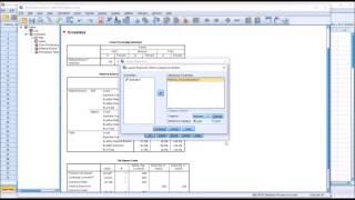 Binary Logisitic Regression in SPSS with One Continuous and One Dichotomous Predictor Variable