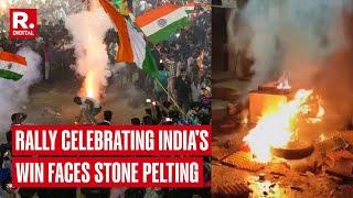 Clash at Mhow: Rally Celebrating India's Win Pelted With Stone In Madhya Pradesh