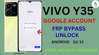 Vivo y35 Frp bypass | Vivo y35 frp bypass without pc android 13