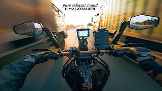 Royal Enfield Himalayan 450 Pure Sound - Aftermarket Exhaust [4K]