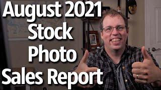 August 2021 Stock Photography Revenue Report