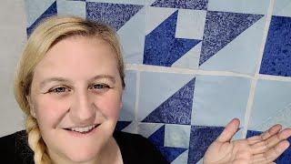 Sew Along the Blue-tiful Quilt with Stephanie's Stitches!