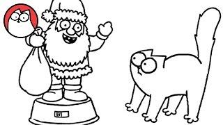 Christmas Presence (Part 1 & 2!) - Simon's Cat | SHORTS