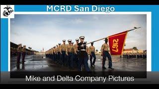 MCRD San Diego Mike and Delta Company Pictures   4K