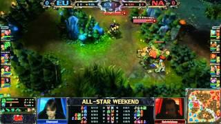 2013 ALL-STAR League of Legends NA vs EU game 1