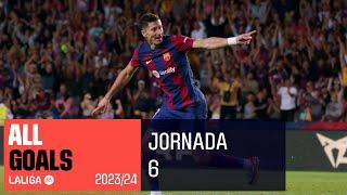 All goals Matchday 6 LALIGA EA Sports 2023/2024