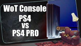 WoT Console PS4 vs PS4 PRO