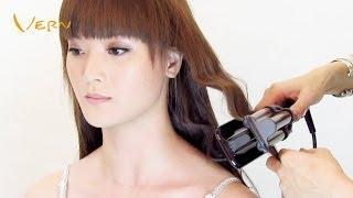 How to style Taylor Swift wavy hair?韋恩鈦合金3D波浪三管電棒使用教學,韓系女髮型,女人我最大,新娘秘書推薦,Hot hair iron tools