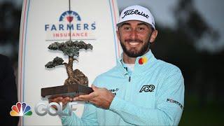 Max Homa's shot quality shines in Farmers Insurance Open win | Golf Central | Golf Channel