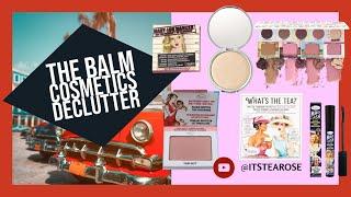 The Balm Cosmetics DECLUTTER //  with reviews!