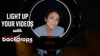 The best light setup for your content | StudioBackdrops.com | Unleash Creativity