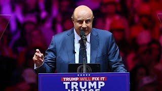 Dr. Phil Endorses Trump at Madison Square Garden: "Trump is Getting Bullied” #trump #rnc2024